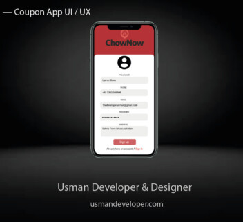 UI/UX designer and developer