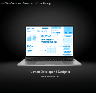 Wireframe and flow chart