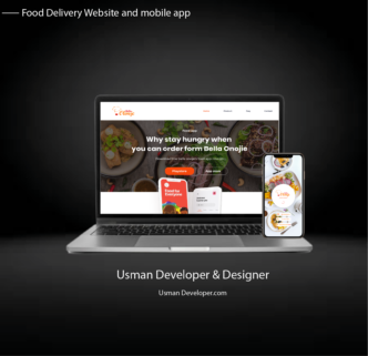 Food deliver web and mobile app